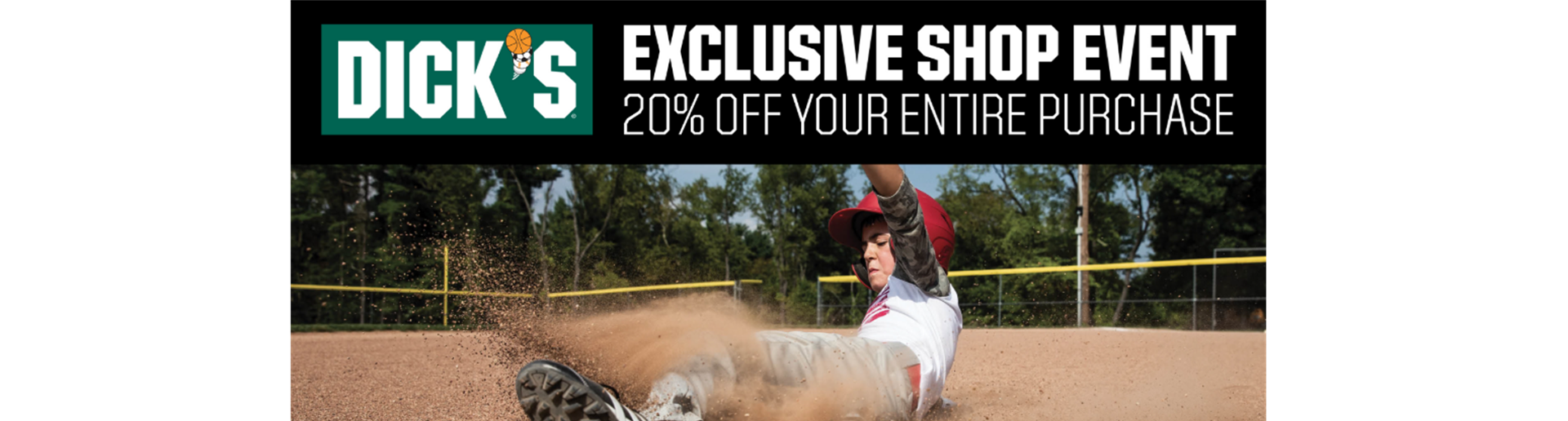 GEAR UP FOR THE SEASON WITH DICK’S SPORTING GOODS