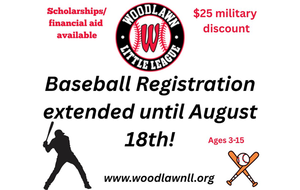 Baseball Registration extended