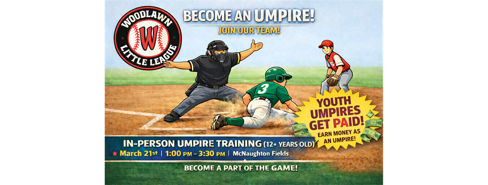 Join Our Umpires